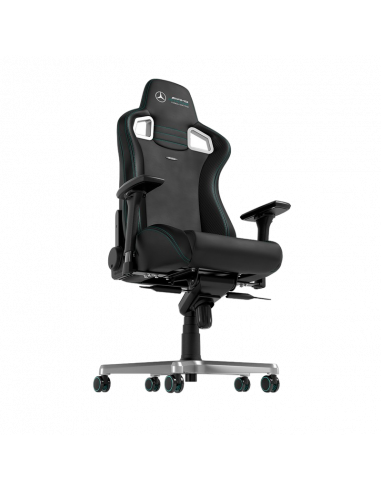 Игровое кресло Noblechairs Epic, Искусственная кожа, Чёрный