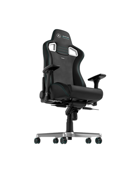 Игровое кресло Noblechairs Epic, Искусственная кожа, Чёрный Игровое кресло Noblechairs Epic, Искусственная кожа, Чёрный