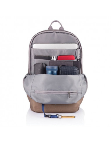 Рюкзак для ноутбука Bobby Soft, 15.6", Ткань, Коричневый