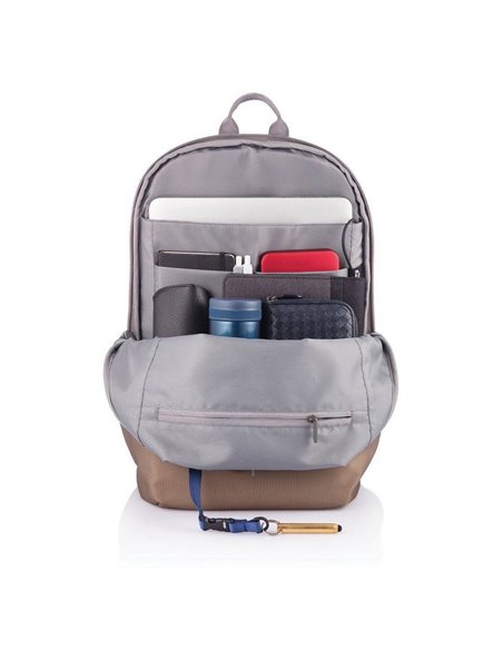 Рюкзак для ноутбука Bobby Soft, 15.6", Ткань, Коричневый