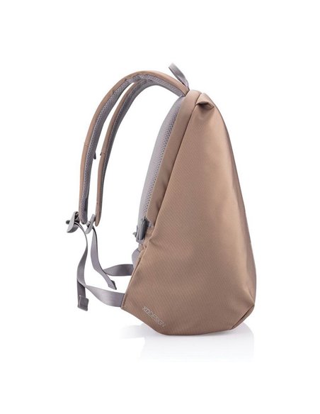 Rucsac pentru Laptop Bobby Soft, 15.6", Textil, Cafeniu
