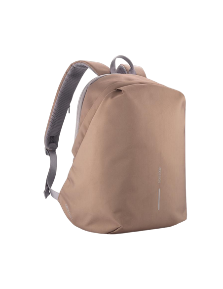 Rucsac pentru Laptop Bobby Soft, 15.6", Textil, Cafeniu