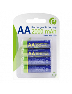 Acumulatori Energenie EG-BA-AA20R4-01, AA, 2000mAh, 4buc.