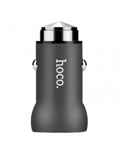 Incărcător auto Hoco Z4 Single USB charging adapter, QC2.0, 12W, Negru