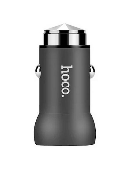 Incărcător auto Hoco Z4 Single USB charging adapter, QC2.0, 12W, Negru