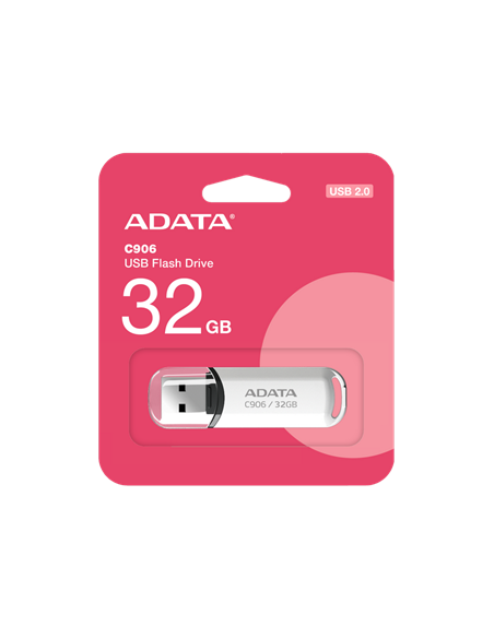 Memorie USB ADATA C906, 32GB, Alb