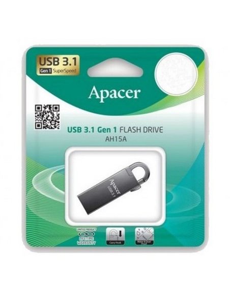 USB Flash накопитель Apacer AH15A, 64Гб, Серый