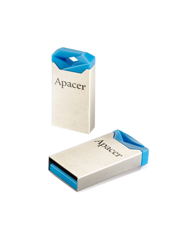 USB Flash накопитель Apacer AH111, 32Гб, Серебристый/Синий