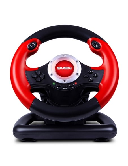 Игровой руль SVEN GC-W400, Красный/Черный