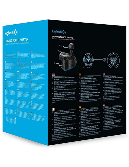 Schimbător de viteze Logitech G29/G920, Negru