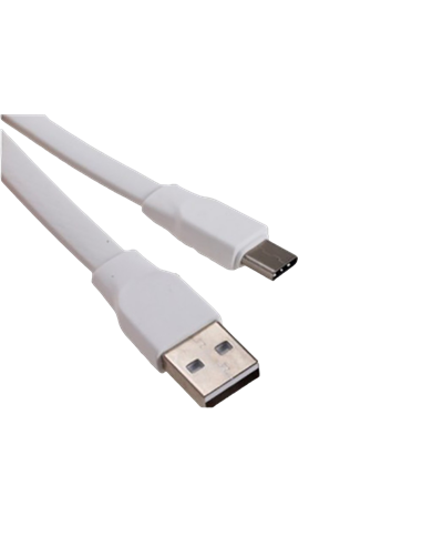 Cablu încărcare și sincronizare Xpower Type-C cable Durable, USB Type-A/USB Type-C, 1m, Alb