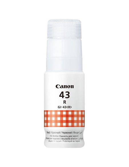 Recipient de cerneală Canon GI-43, 60ml, Roșu