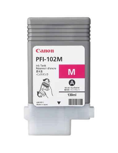 Картридж чернильный Canon PFI-102, 130мл, Пурпурный