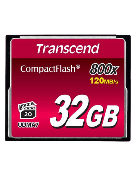 Card de Memorie Transcend CompactFlash 800, 32GB (TS32GCF800)