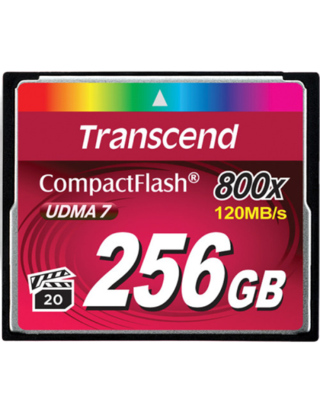 Card de Memorie Transcend CompactFlash 800, 256GB (TS256GCF800)