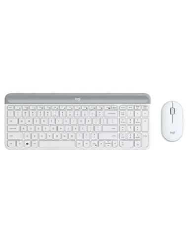 Клавиатура и мышь Logitech MK470, Беспроводное, Белый