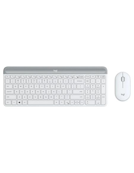 Клавиатура и мышь Logitech MK470, Беспроводное, Белый