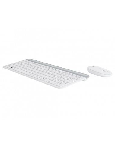 Set Tastatură + Mouse Logitech MK470, Fără fir, Alb