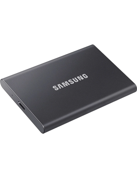 Внешний портативный SSD накопитель Samsung T7, 500 ГБ, Grey (MU-PC500T/WW)