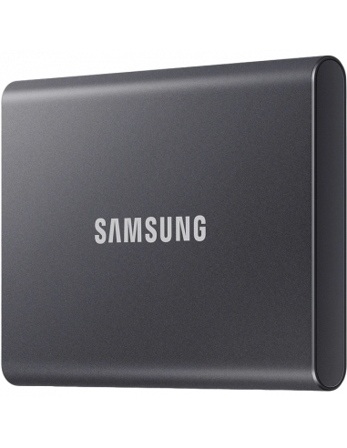 Внешний портативный SSD накопитель Samsung T7, 500 ГБ, Grey (MU-PC500T/WW)
