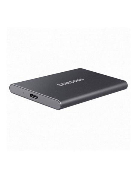Внешний портативный SSD накопитель Samsung T7, 500 ГБ, Grey (MU-PC500T/WW)