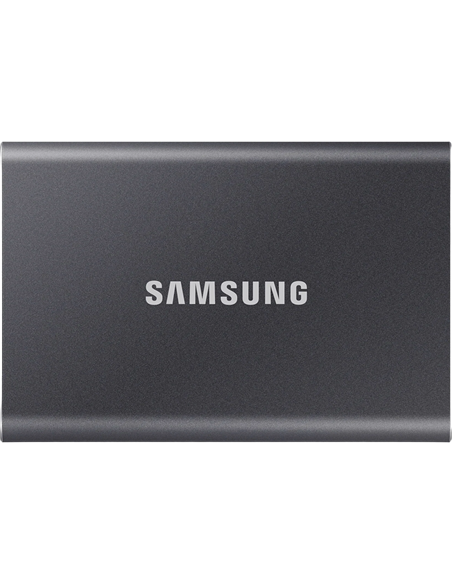 Внешний портативный SSD накопитель Samsung T7, 500 ГБ, Grey (MU-PC500T/WW)