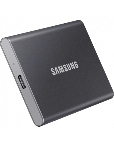Внешний портативный SSD накопитель Samsung T7, 500 ГБ, Grey (MU-PC500T/WW)