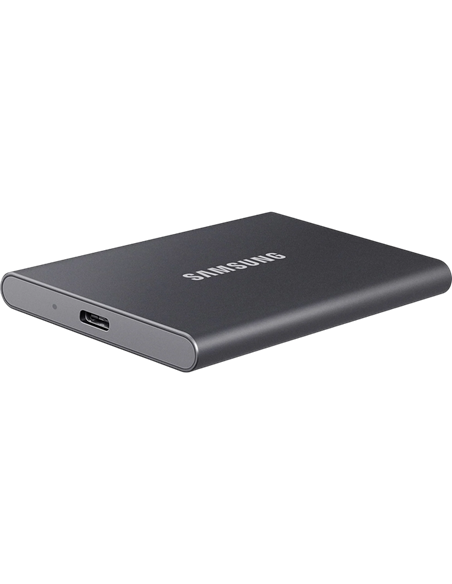 Внешний портативный SSD накопитель Samsung T7, 500 ГБ, Grey (MU-PC500T/WW)