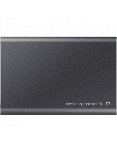 Внешний портативный SSD накопитель Samsung T7, 500 ГБ, Grey (MU-PC500T/WW)