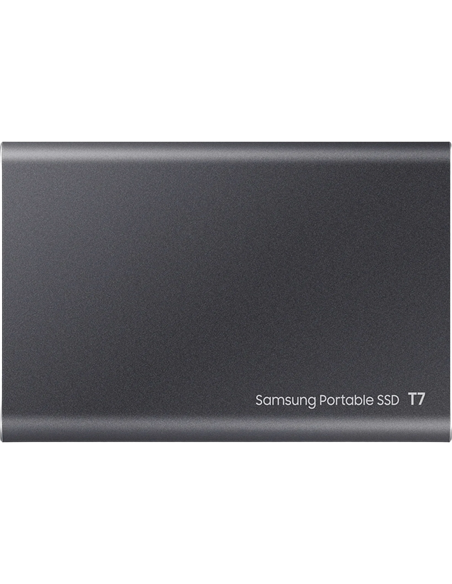 Внешний портативный SSD накопитель Samsung T7, 500 ГБ, Grey (MU-PC500T/WW)