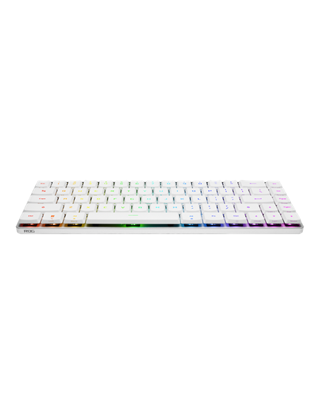 Tastatură ASUS ROG Falchion, Fără fir, Alb