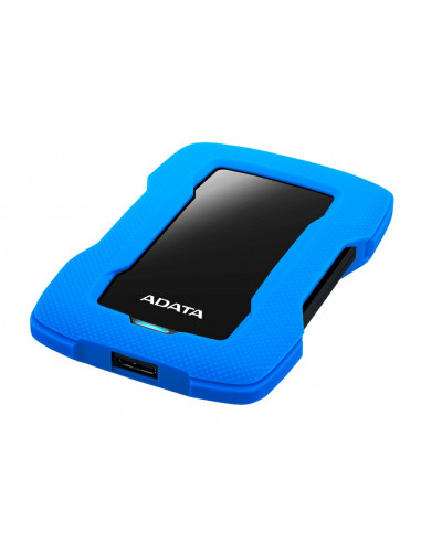 Внешний портативный жесткий диск ADATA HD330, 1 ТБ, Синий (AHD330-1TU31-CBL)