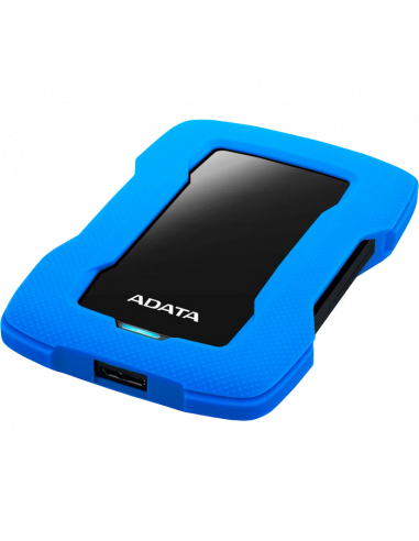 HDD portabil extern ADATA HD330, 1 TB, Albastru (AHD330-1TU31-CBL)