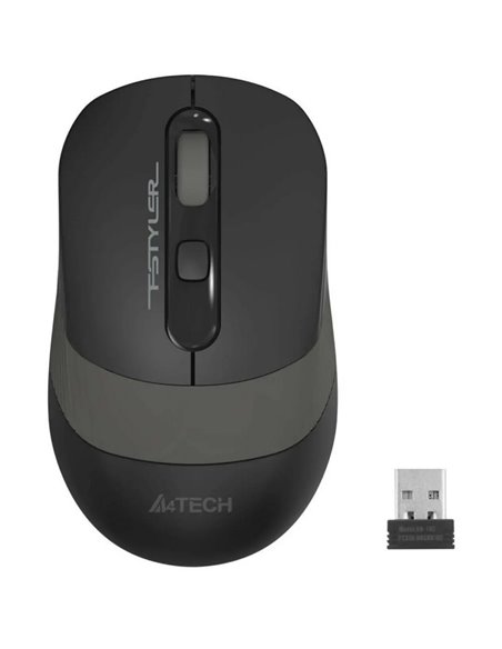 Mouse Wireless A4Tech FG10, Negru/Gri