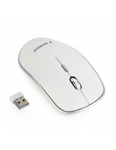 Mouse Wireless Gembird MUSW-4B-01-W, Alb 2