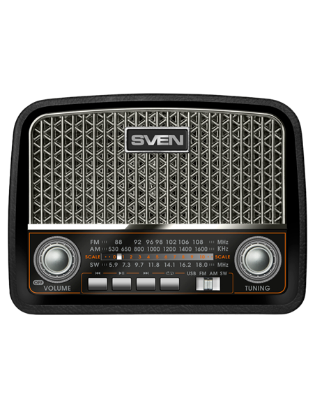 Портативное радио SVEN SRP-555, Чёрный
