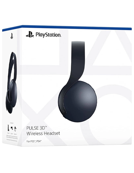Căști gaming SONY Pulse 3D, Fără fir/Cu fir, Negru