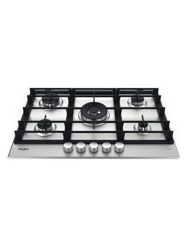 Plită pe gaz Whirlpool GMWL 728/IXL, Oțel...