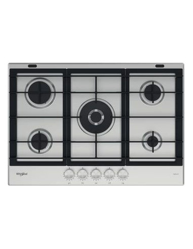 Plită pe gaz Whirlpool GMWL 728/IXL, Oțel...