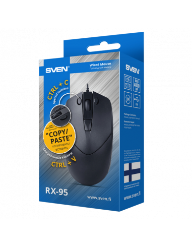 Mouse SVEN RX-95, Negru