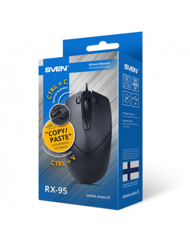 Mouse SVEN RX-95, Negru