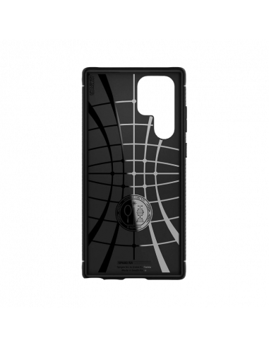 Husă Spigen Samsung S22 Ultra, Rugged Armor, Negru mat