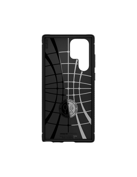 Husă Spigen Samsung S22 Ultra, Rugged Armor, Negru mat