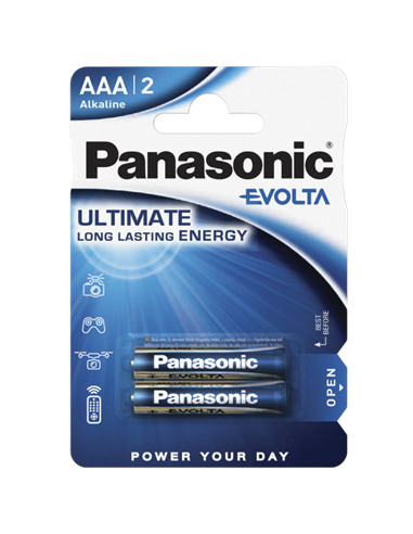 Baterii Panasonic LR03EGE, AAA, 2buc.