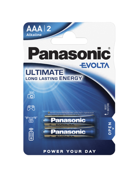 Baterii Panasonic LR03EGE, AAA, 2buc.