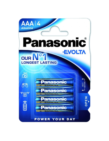 Baterii Panasonic LR03EGE, AAA, 4buc.