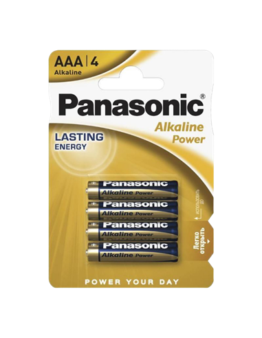 Baterii Panasonic LR03REB, AAA, 4buc.