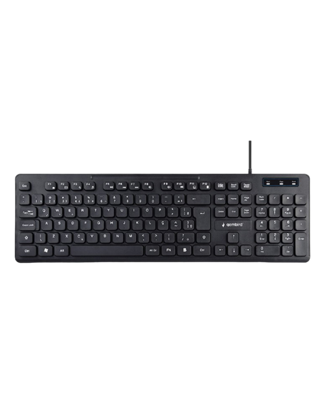 Tastatură Gembird KB-MCH-04-RU, Cu fir, Negru