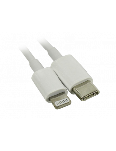 Cablu încărcare și sincronizare Xiaomi Type-C to Lightning, USB Type-C/Lightning, 1m, Alb