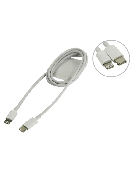 Кабель для зарядки и синхронизации Xiaomi Type-C to Lightning, USB Type-C/Lightning, 1м, Белый Кабель для зарядки и синхронизации Xiaomi Type-C to Lightning, USB Type-C/Lightning, 1м, Белый